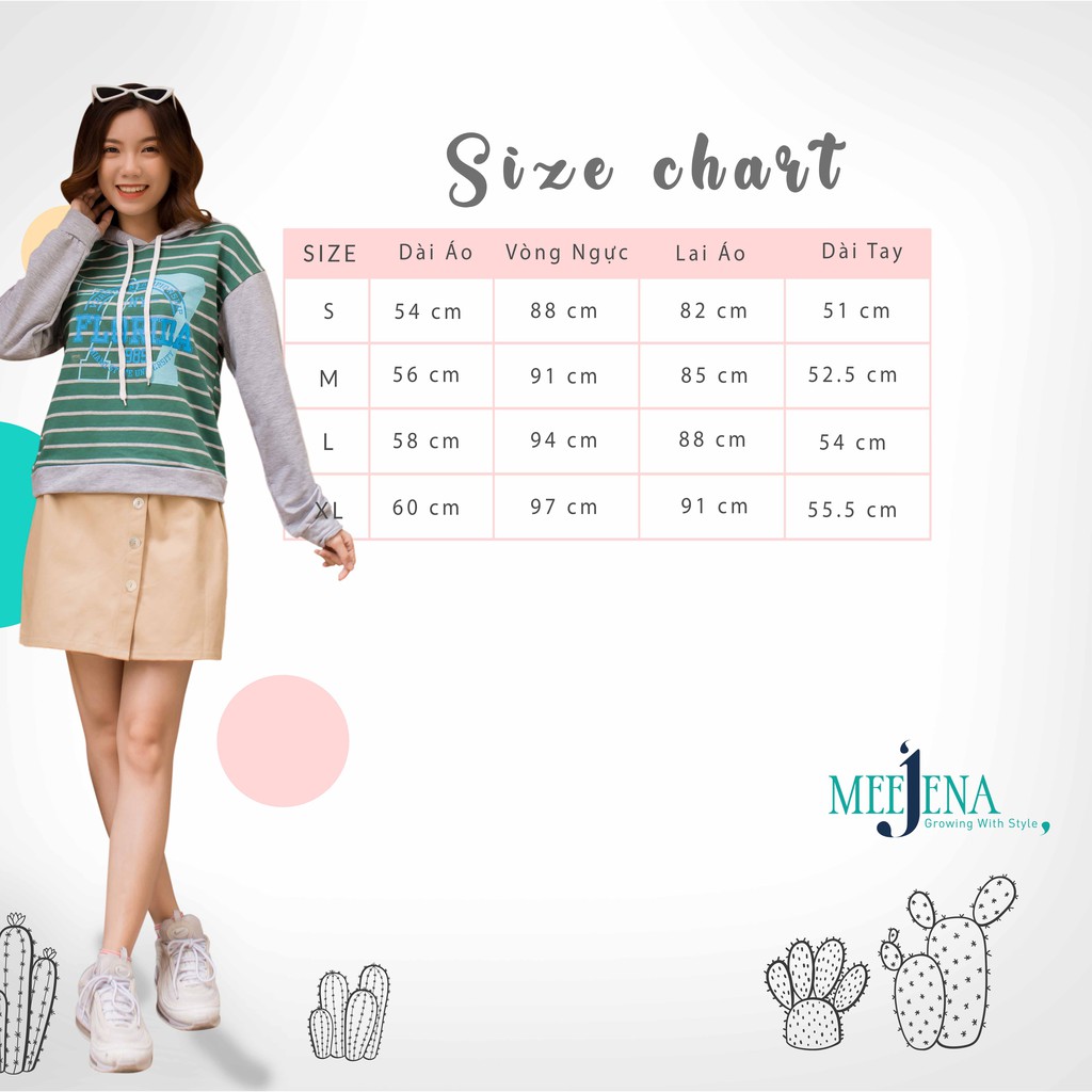 Áo Sweater Nữ In Sọc Ngang - 2639