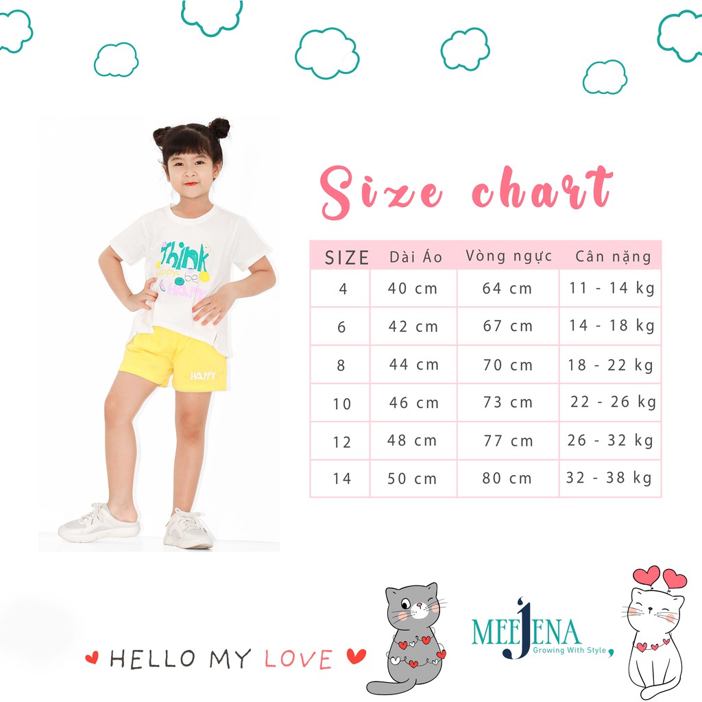 Quần Áo Bé Gái Vải 100% COTTON 4C - 1257 Quần Áo Bé Gái Vải 100% COTTON 4C - 1257